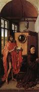 unknow artist Heinrich von Werl and St.john the Baptist oil painting artist